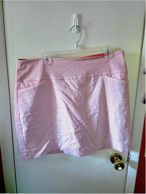 S.C. & CO. Coral Print 360 Tummy Control Skort Skirt XXL Womens Nautical